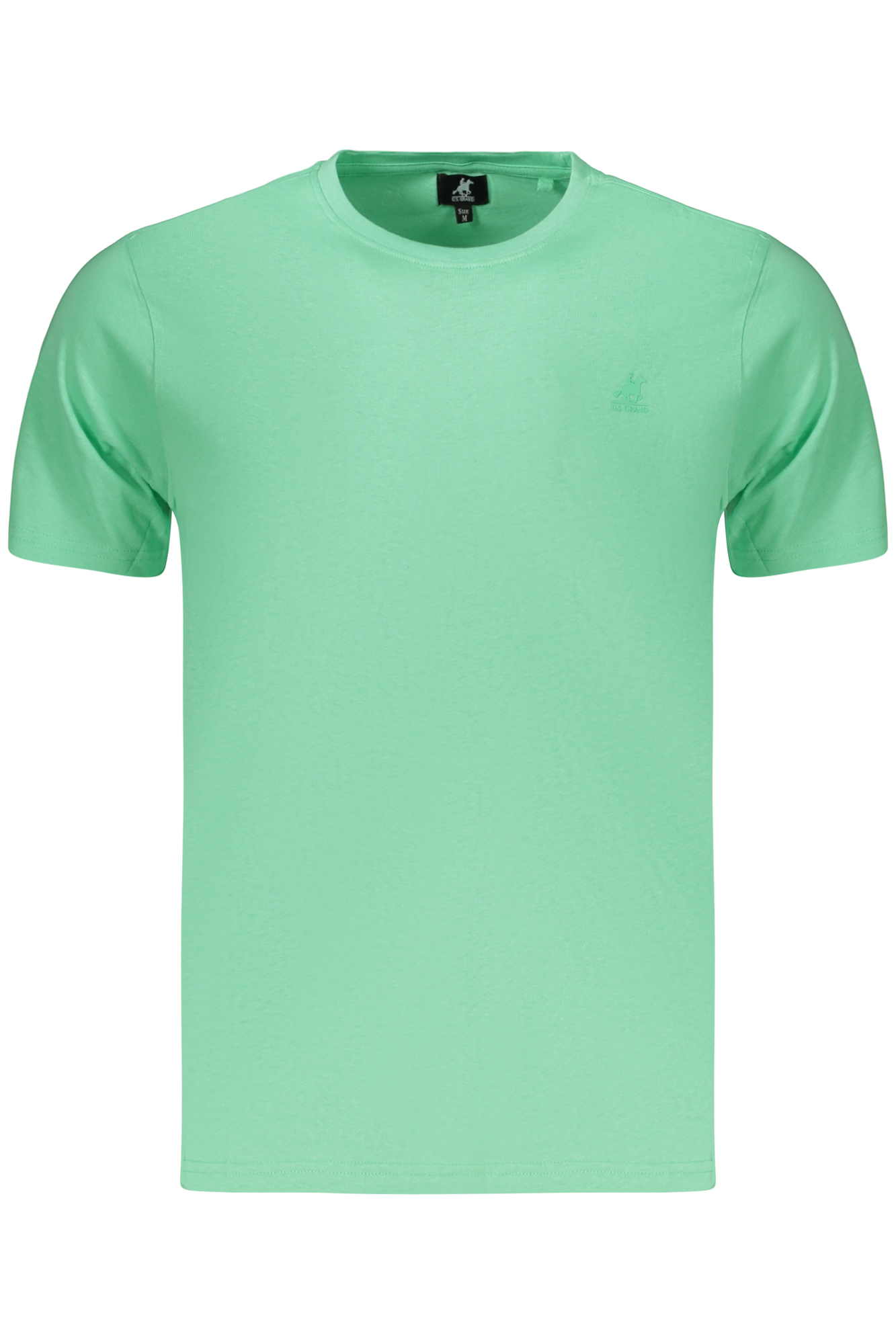 U.S. GRAND T-SHIRT MANICHE CORTE UOMO VERDE