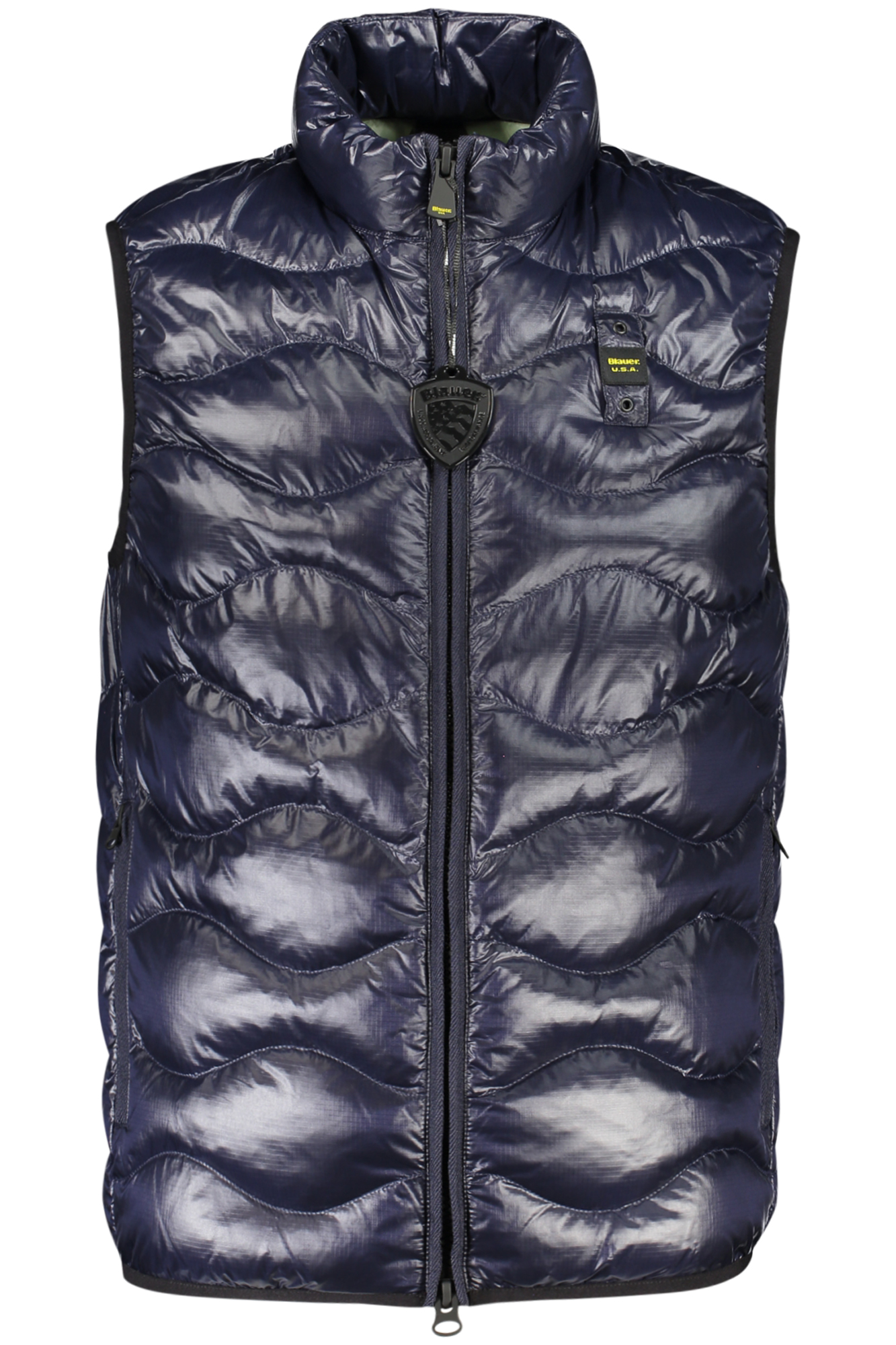 BLAUER APPAREL SMANICATO UOMO BLU