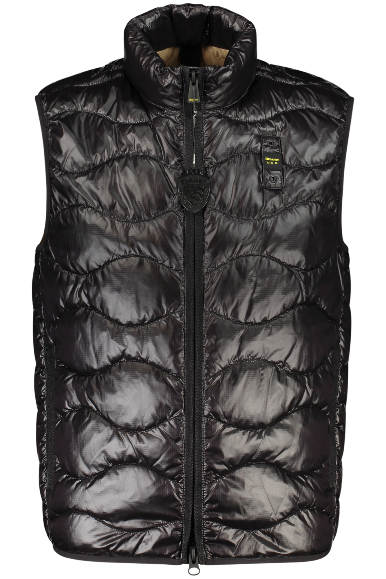 BLAUER APPAREL SMANICATO UOMO NERO