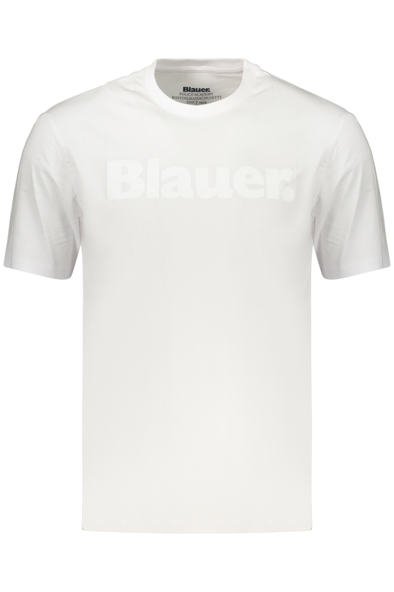 BLAUER APPAREL T-SHIRT MANICHE CORTE UOMO BIANCO