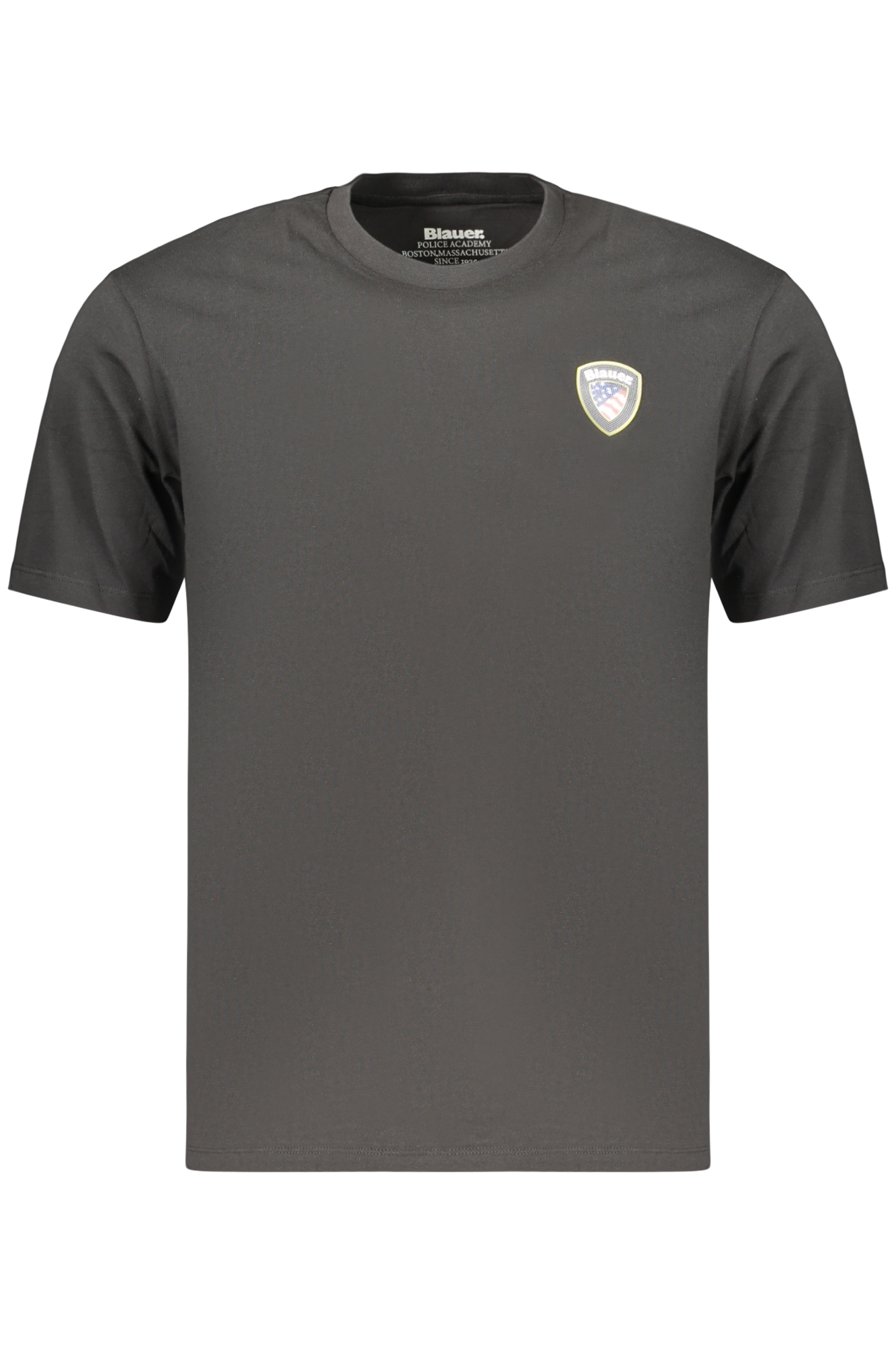 BLAUER APPAREL T-SHIRT MANICHE CORTE UOMO NERO