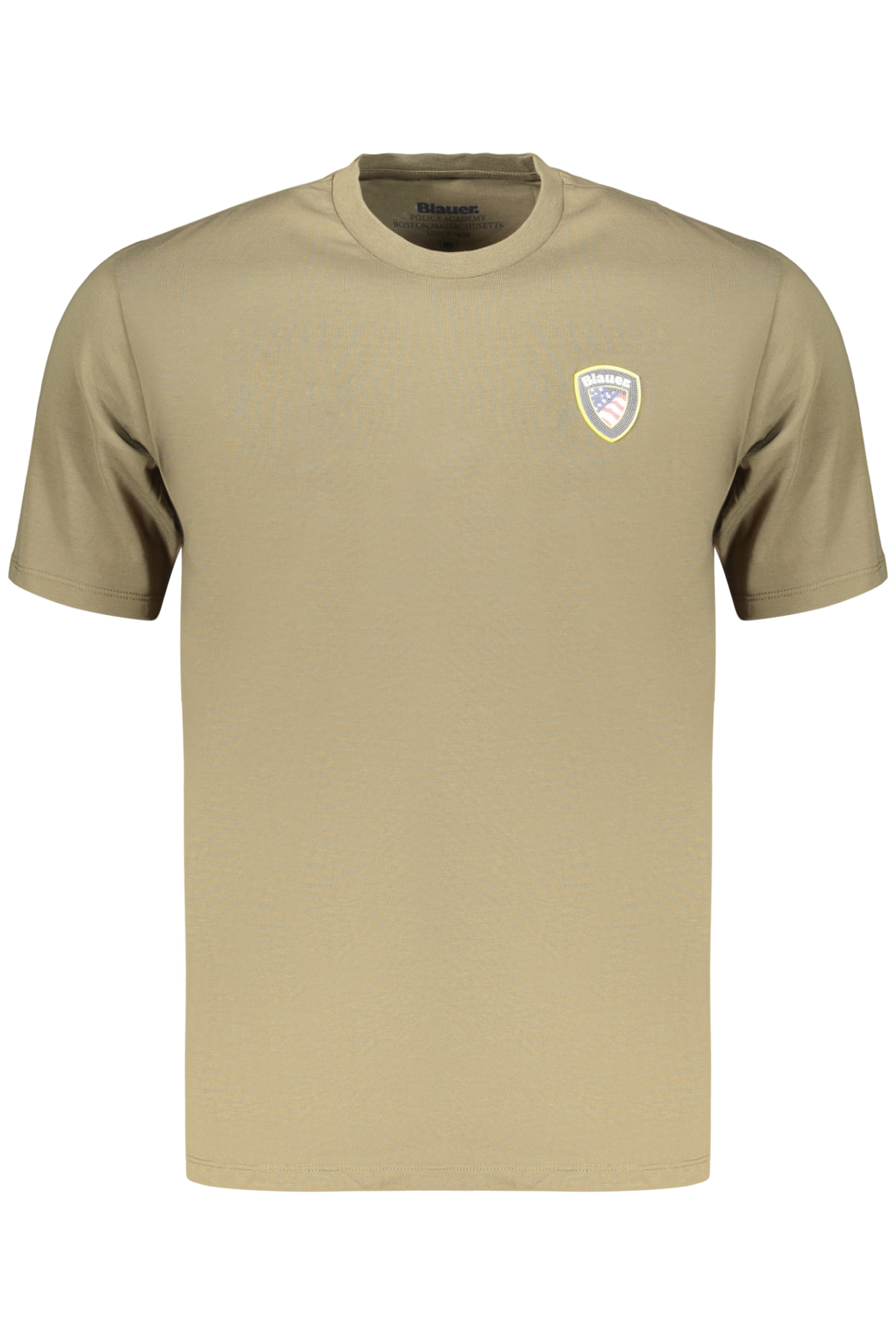 BLAUER APPAREL T-SHIRT MANICHE CORTE UOMO VERDE