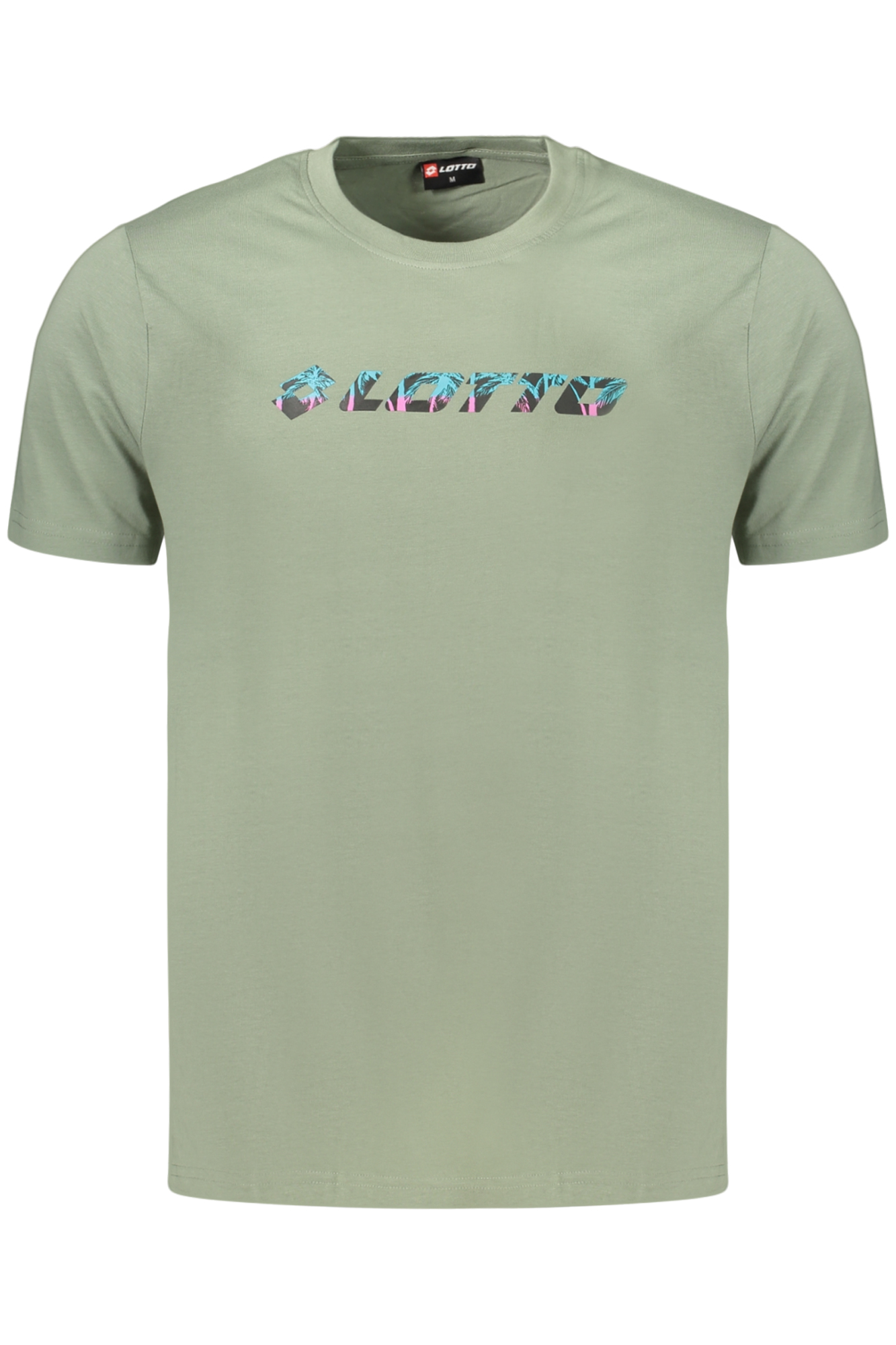 LOTTO T-SHIRT MANICHE CORTE UOMO VERDE