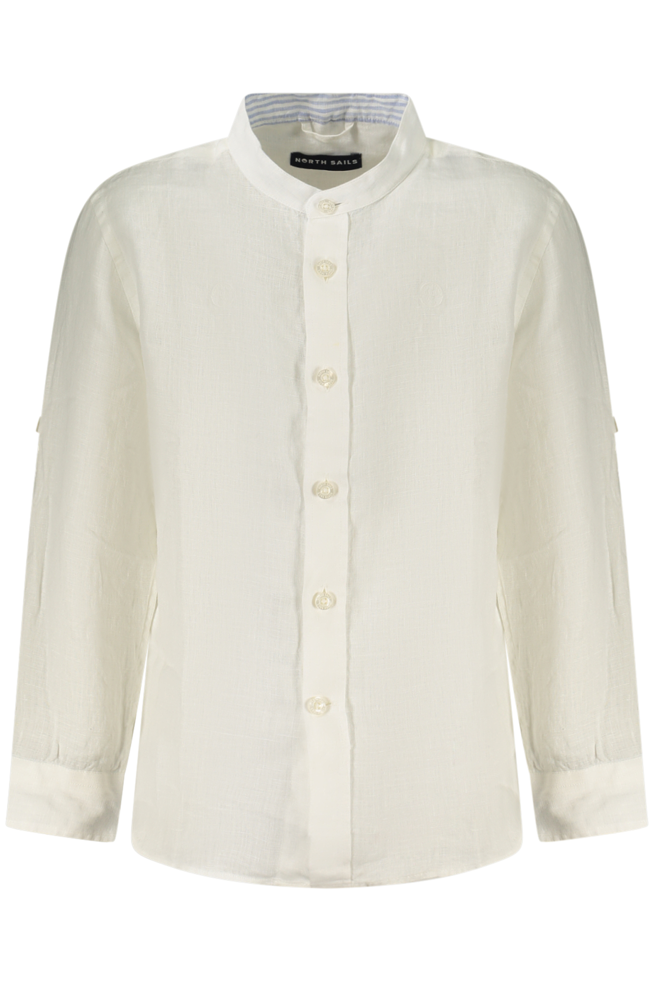 NORTH SAILS CAMICIA MANICHE LUNGHE BAMBINO BIANCO