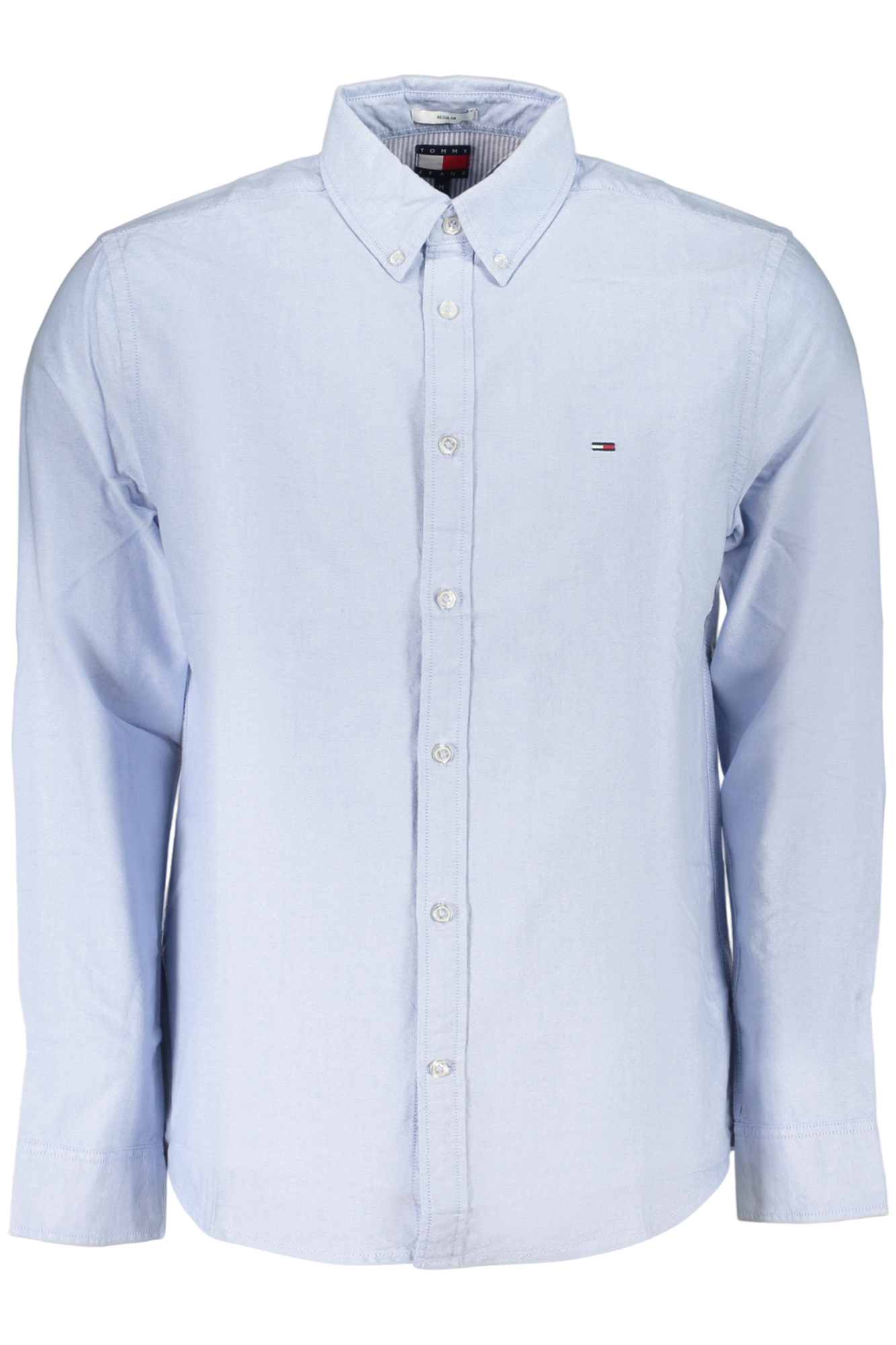 TOMMY HILFIGER CAMICIA MANICHE LUNGHE UOMO AZZURRO