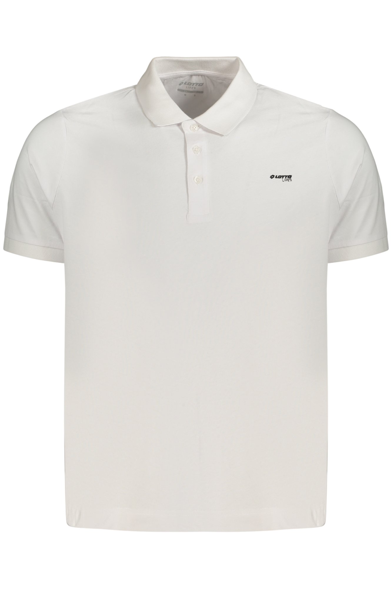 LOTTO POLO MANICHE CORTE UOMO BIANCO