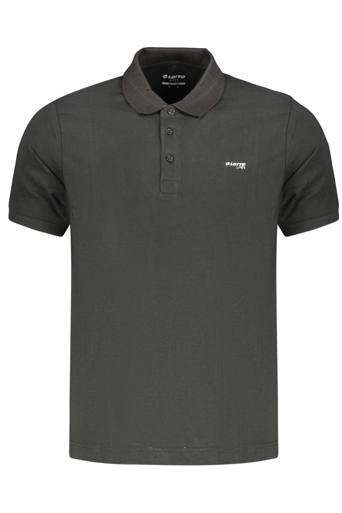 LOTTO POLO MANICHE CORTE UOMO NERO