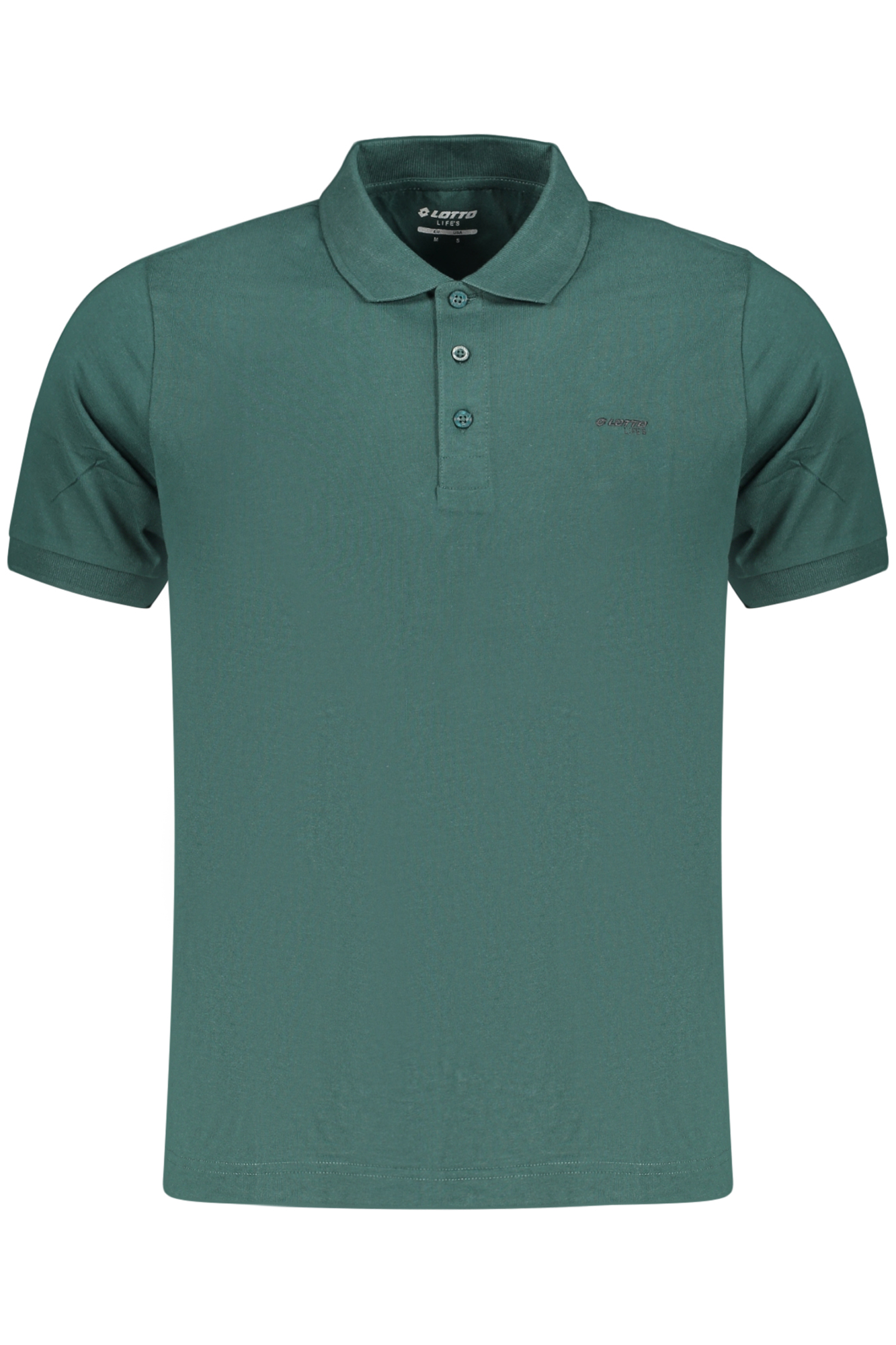 LOTTO POLO MANICHE CORTE UOMO VERDE