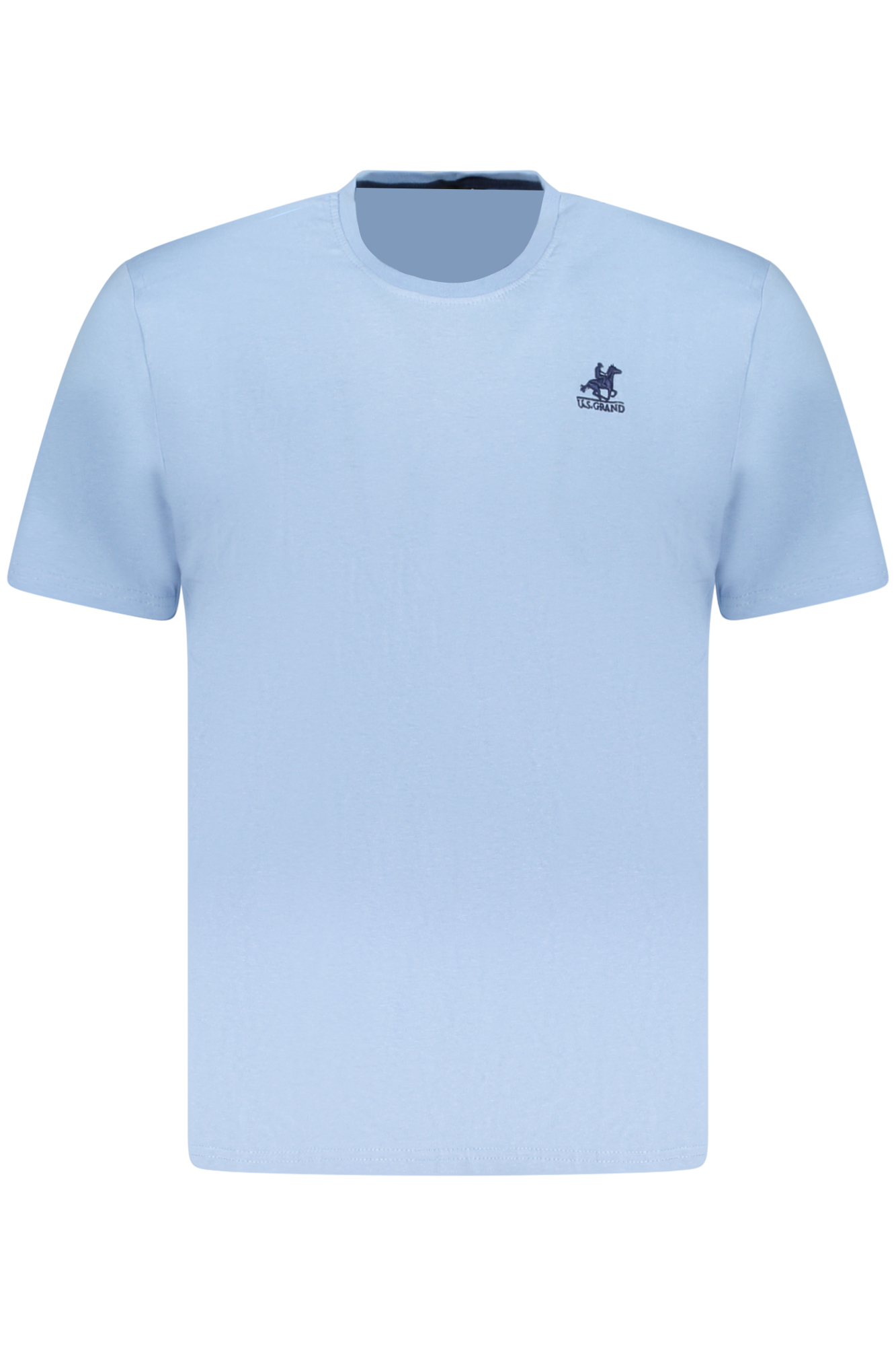 U.S. GRAND T-SHIRT MANICHE CORTE UOMO AZZURRO