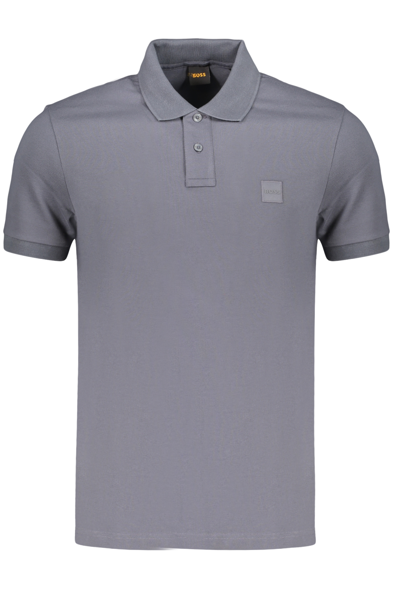 BOSS POLO MANICHE CORTE UOMO BLU
