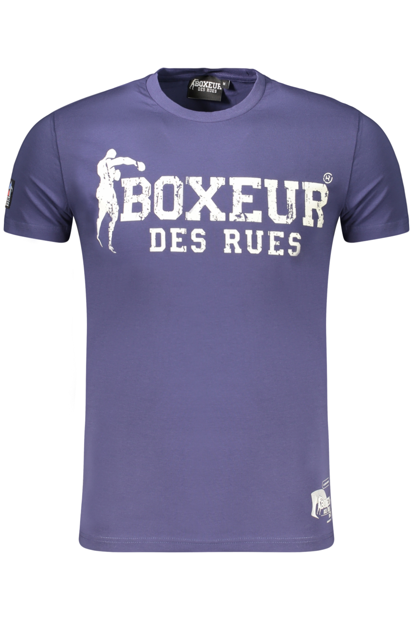 BOXEUR DES RUES T-SHIRT MANICHE CORTE UOMO BLU