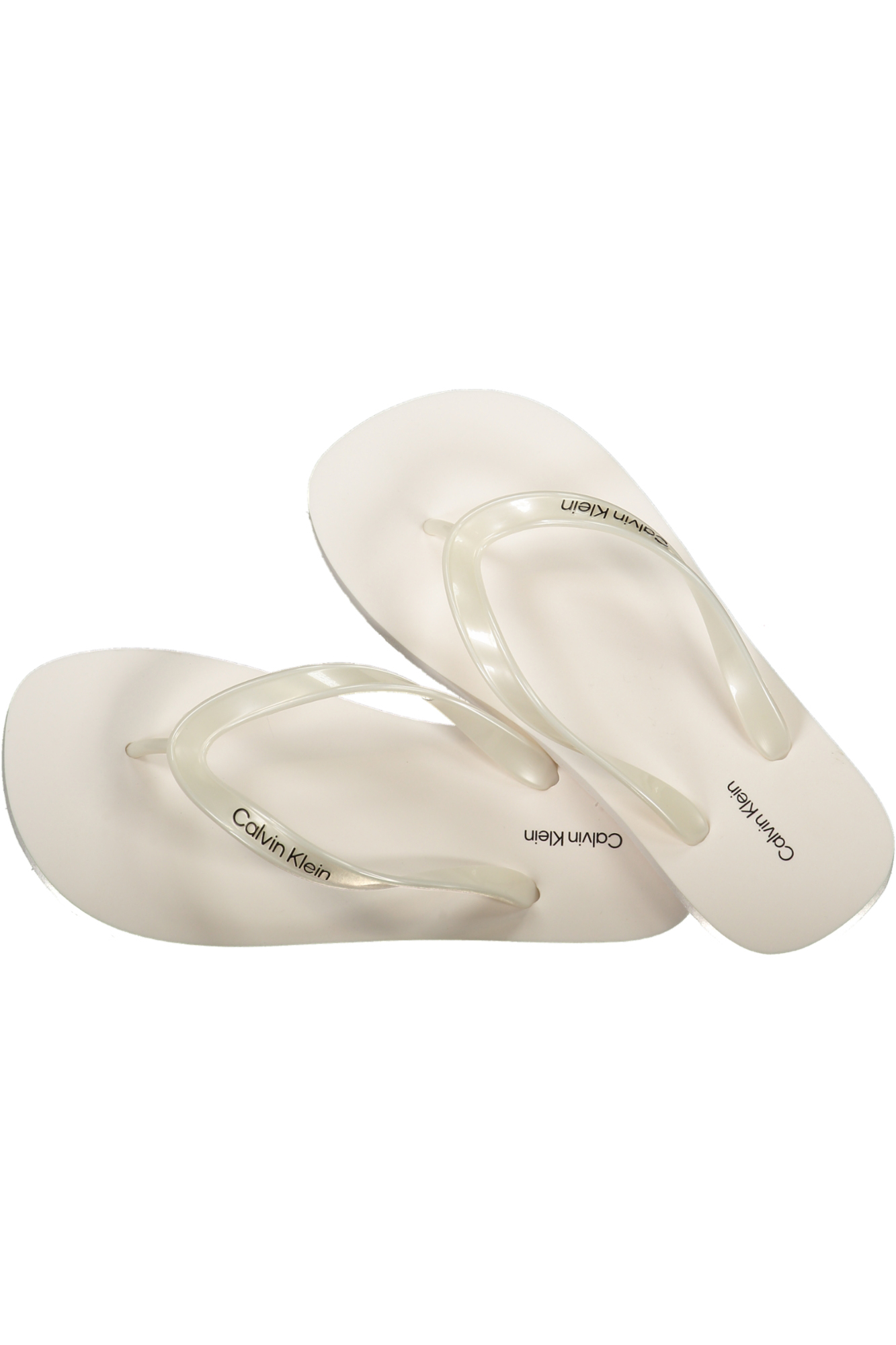 CALVIN KLEIN CALZATURA CIABATTA DONNA BIANCO