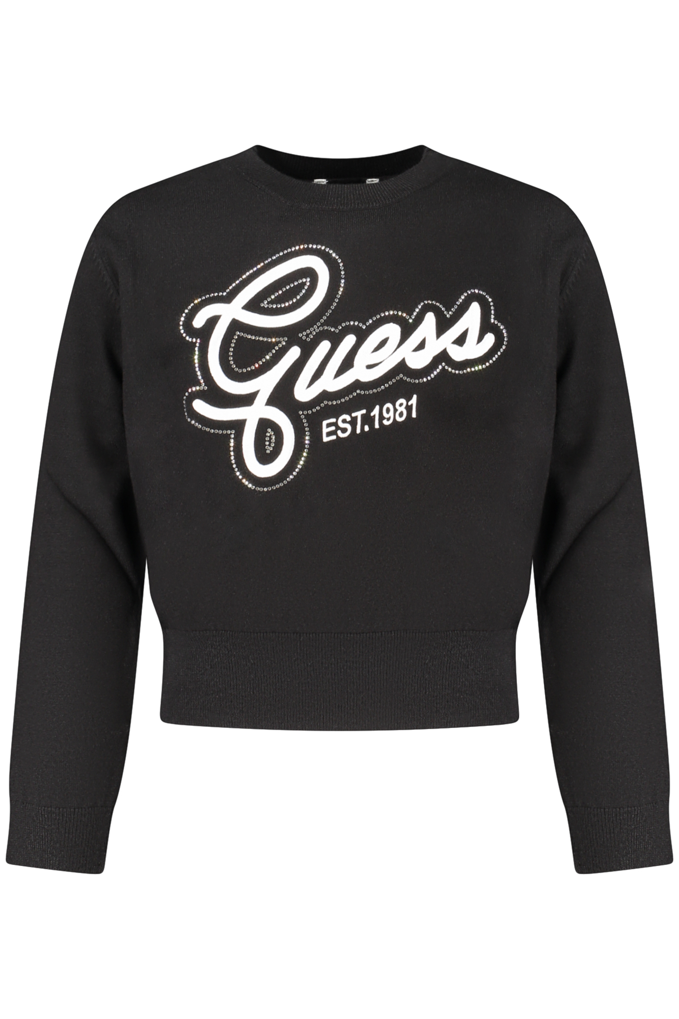 GUESS JEANS MAGLIA BAMBINA NERO