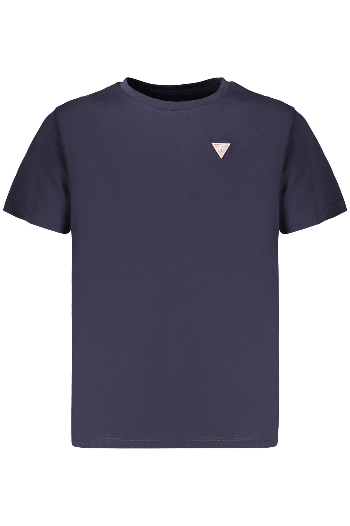 GUESS JEANS T-SHIRT MANICHE CORTE BAMBINO BLU