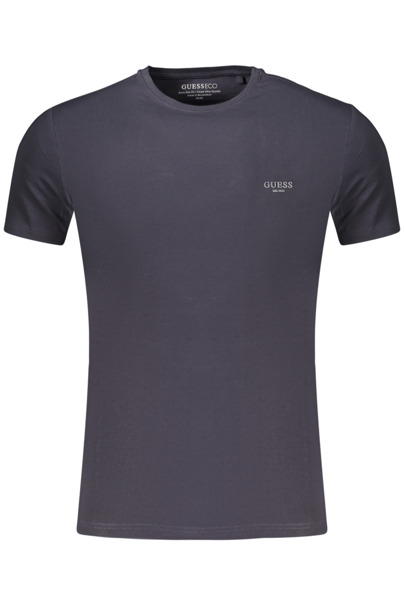 GUESS JEANS T-SHIRT MANICHE CORTE UOMO BLU