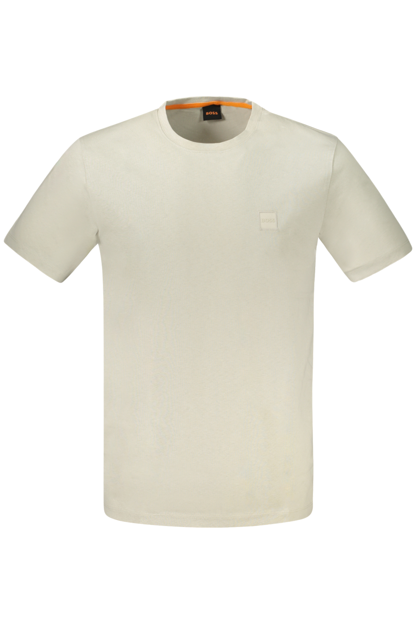 HUGO BOSS T-SHIRT MANICHE CORTE UOMO BEIGE