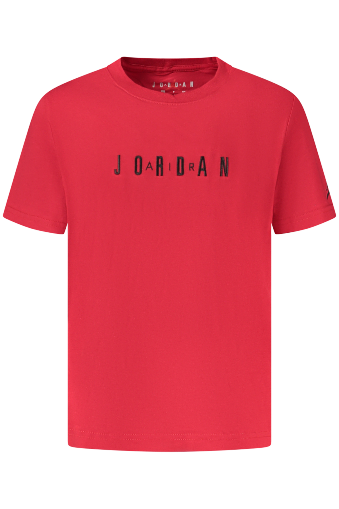 JORDAN T-SHIRT MANICHE CORTE BAMBINO ROSSO