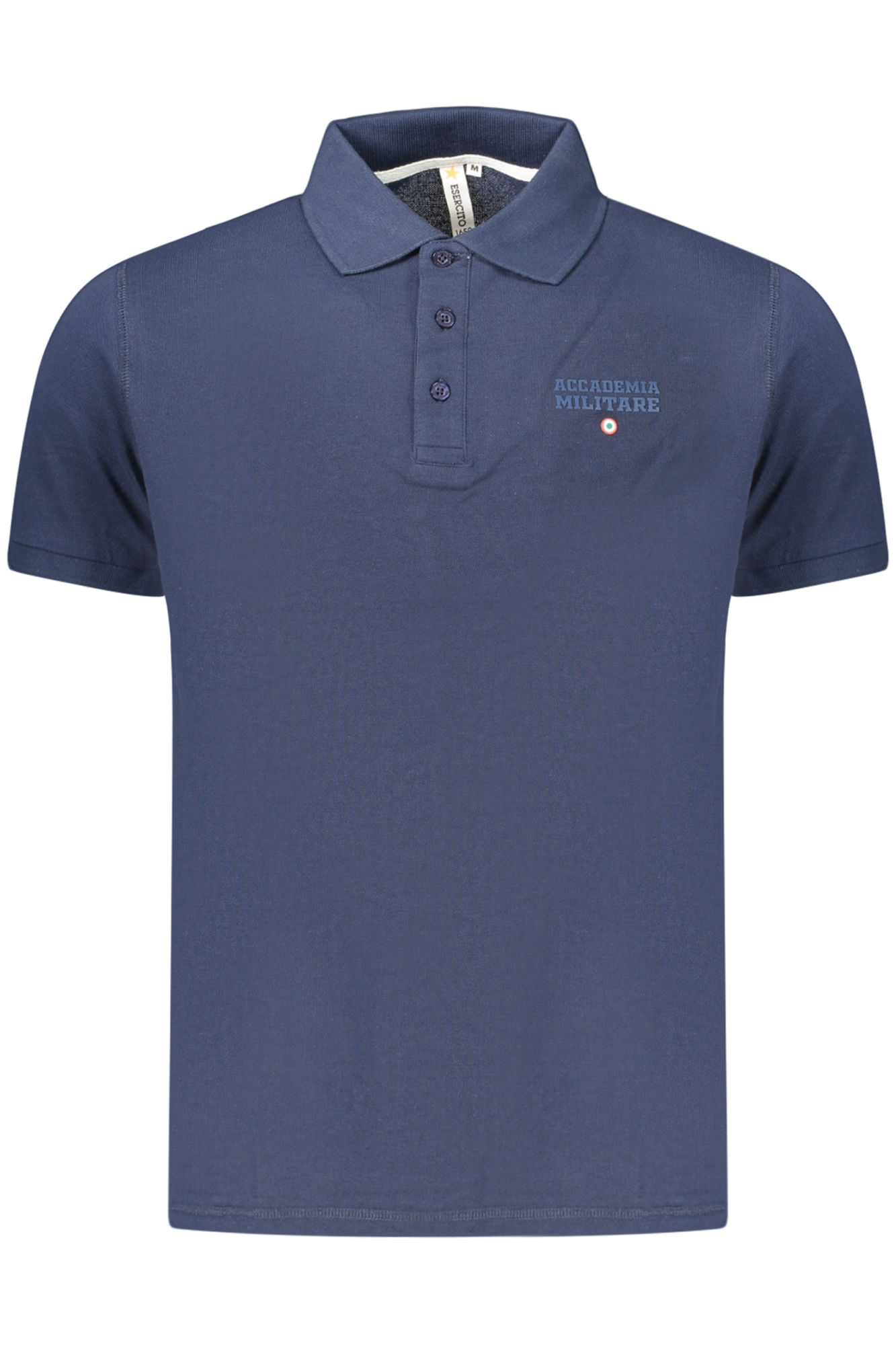 ACCADEMIA MILITARE POLO MANICHE CORTE UOMO BLU