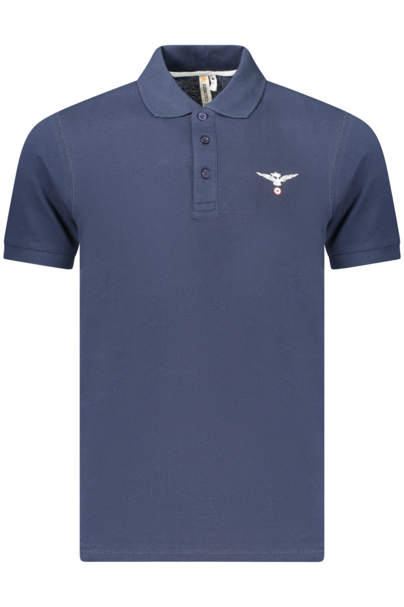 ACCADEMIA MILITARE POLO MANICHE CORTE UOMO BLU