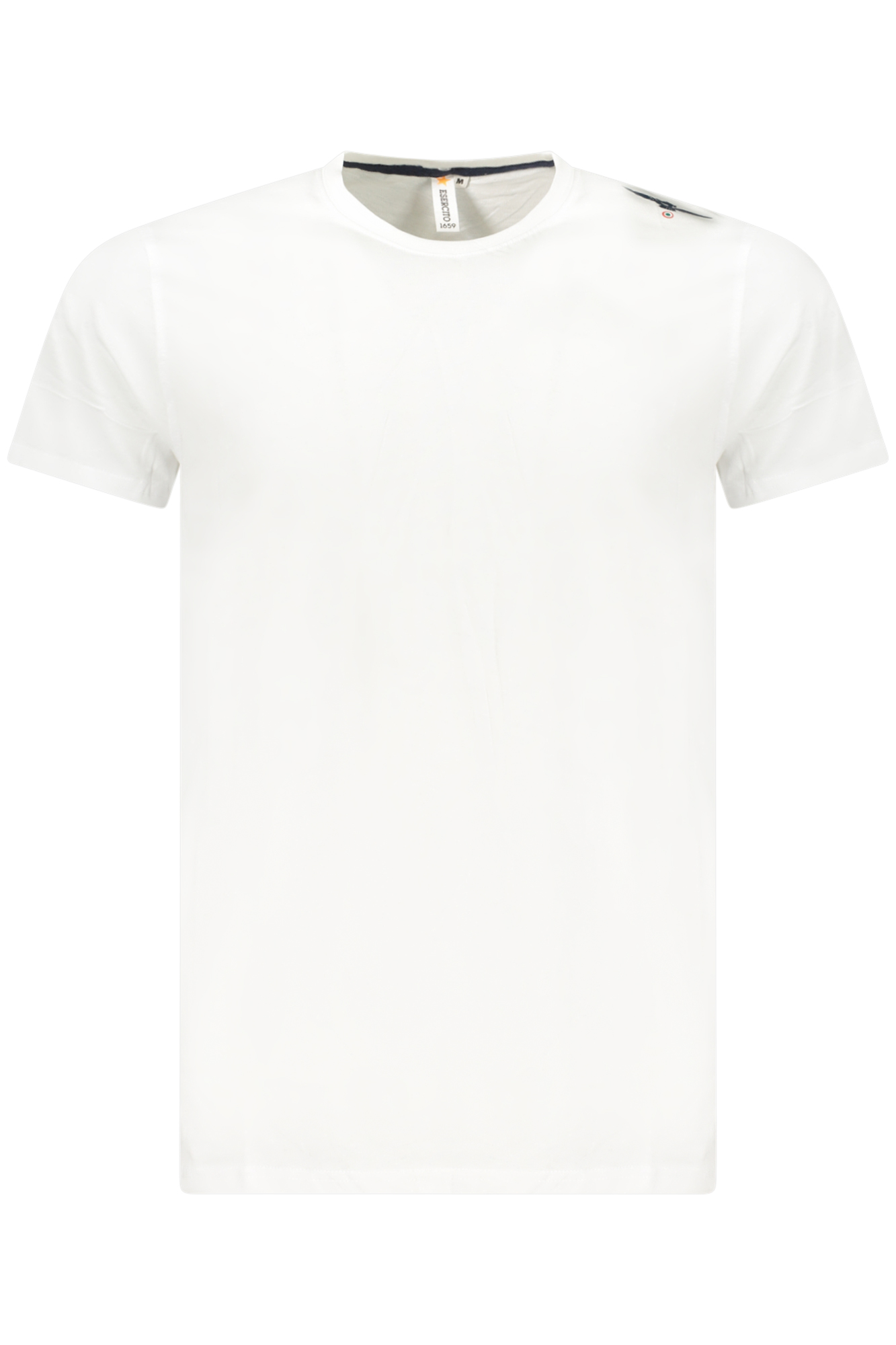 ACCADEMIA MILITARE T-SHIRT MANICHE CORTE UOMO BIANCO