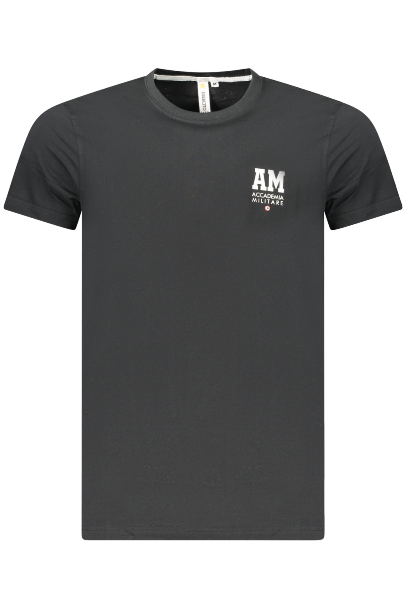 ACCADEMIA MILITARE T-SHIRT MANICHE CORTE UOMO NERO