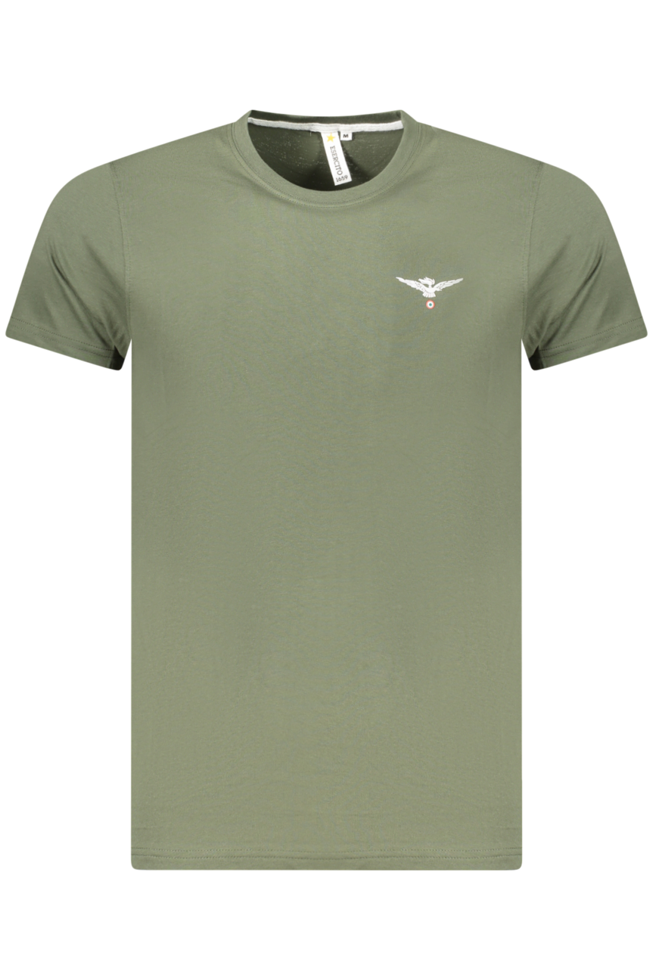 ACCADEMIA MILITARE T-SHIRT MANICHE CORTE UOMO VERDE