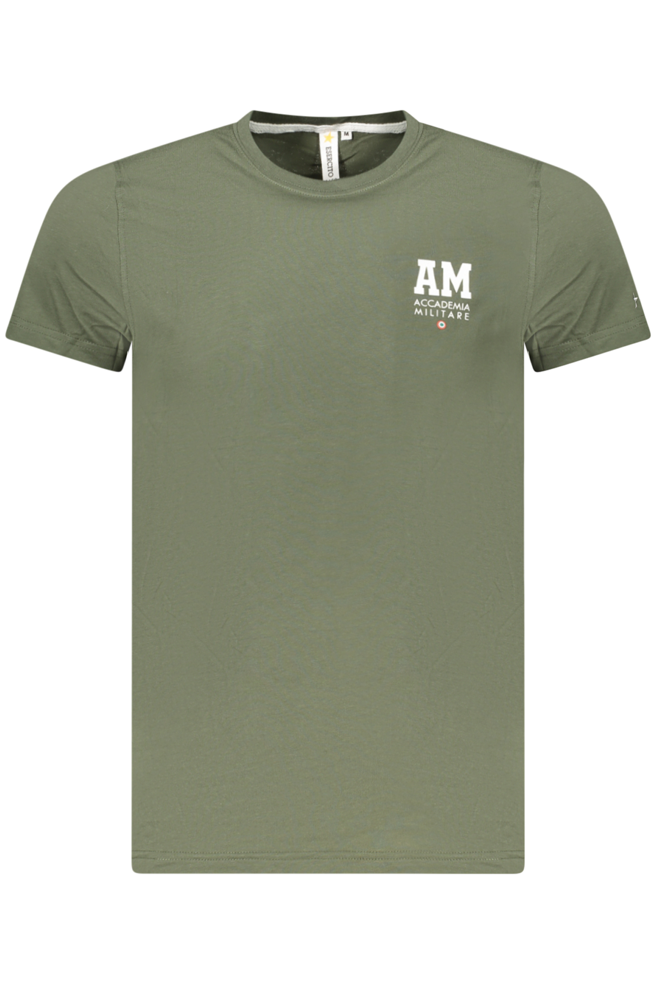 ACCADEMIA MILITARE T-SHIRT MANICHE CORTE UOMO VERDE