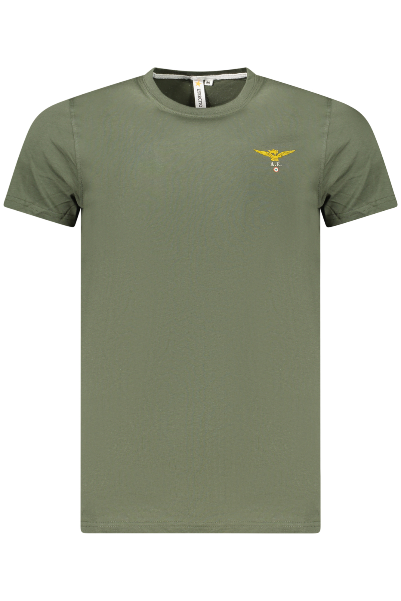 ACCADEMIA MILITARE T-SHIRT MANICHE CORTE UOMO VERDE