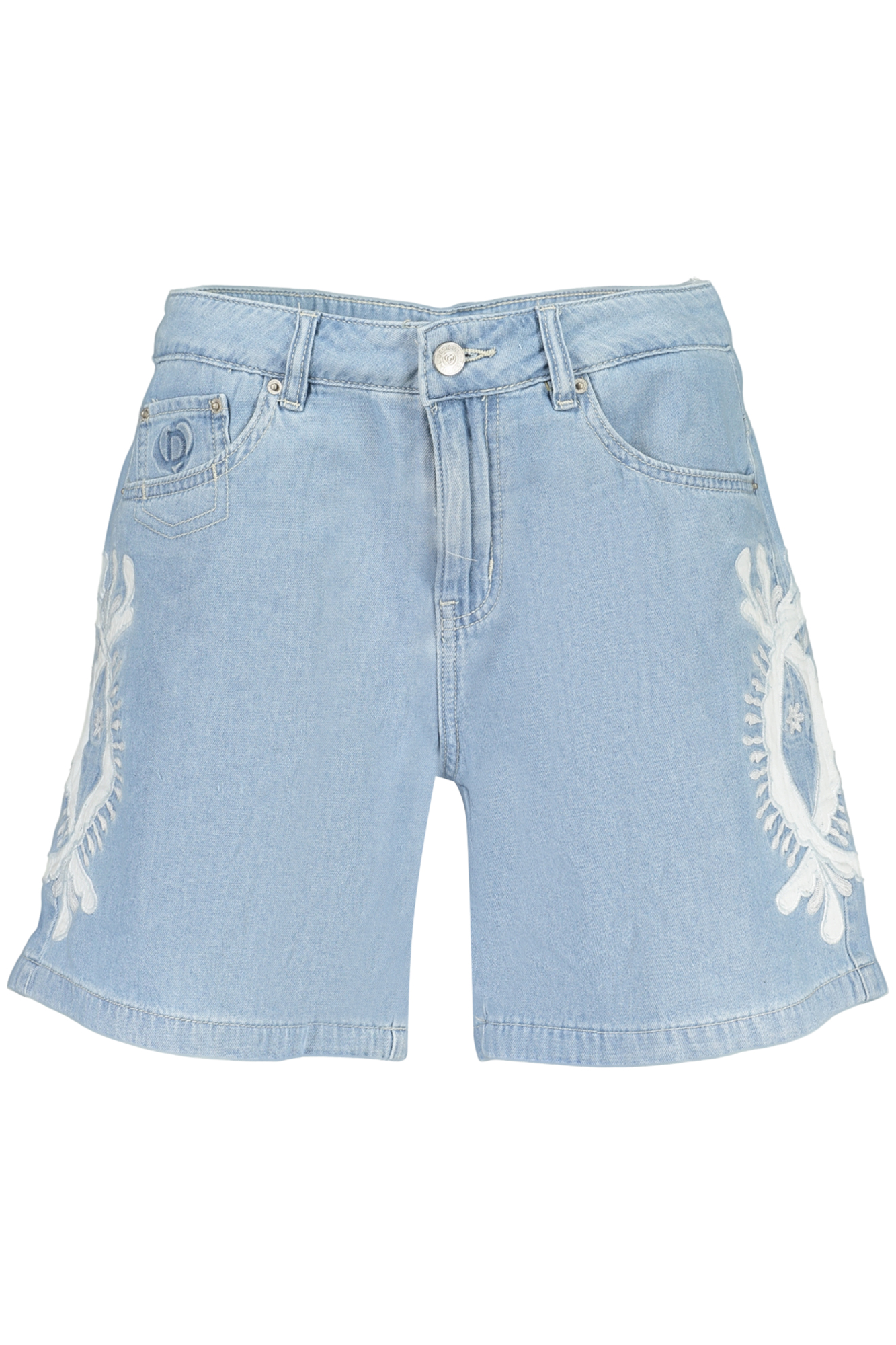 DESIGUAL JEANS SHORT DONNA AZZURRO