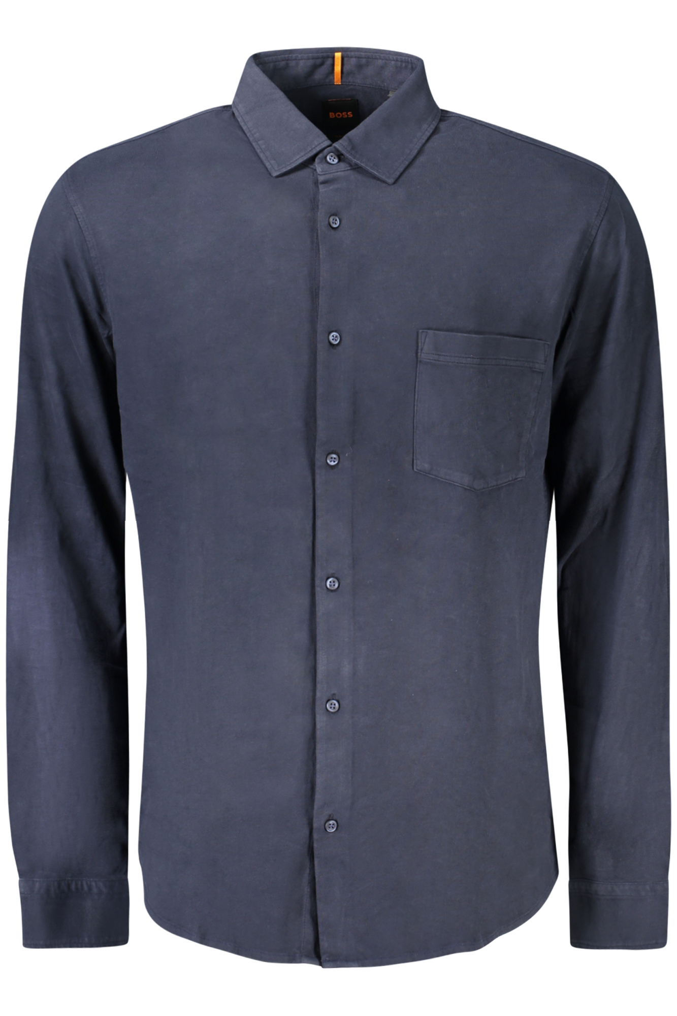 HUGO BOSS CAMICIA MANICHE LUNGHE UOMO BLU