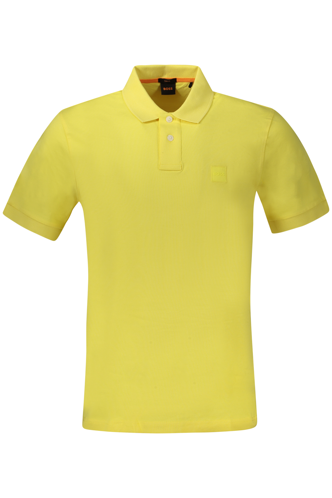 HUGO BOSS POLO MANICHE CORTE UOMO GIALLO