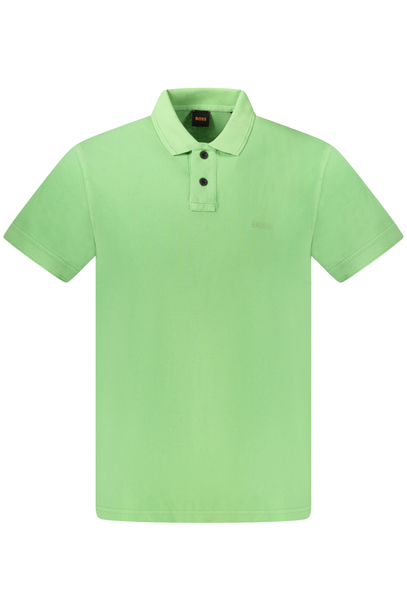 HUGO BOSS POLO MANICHE CORTE UOMO VERDE