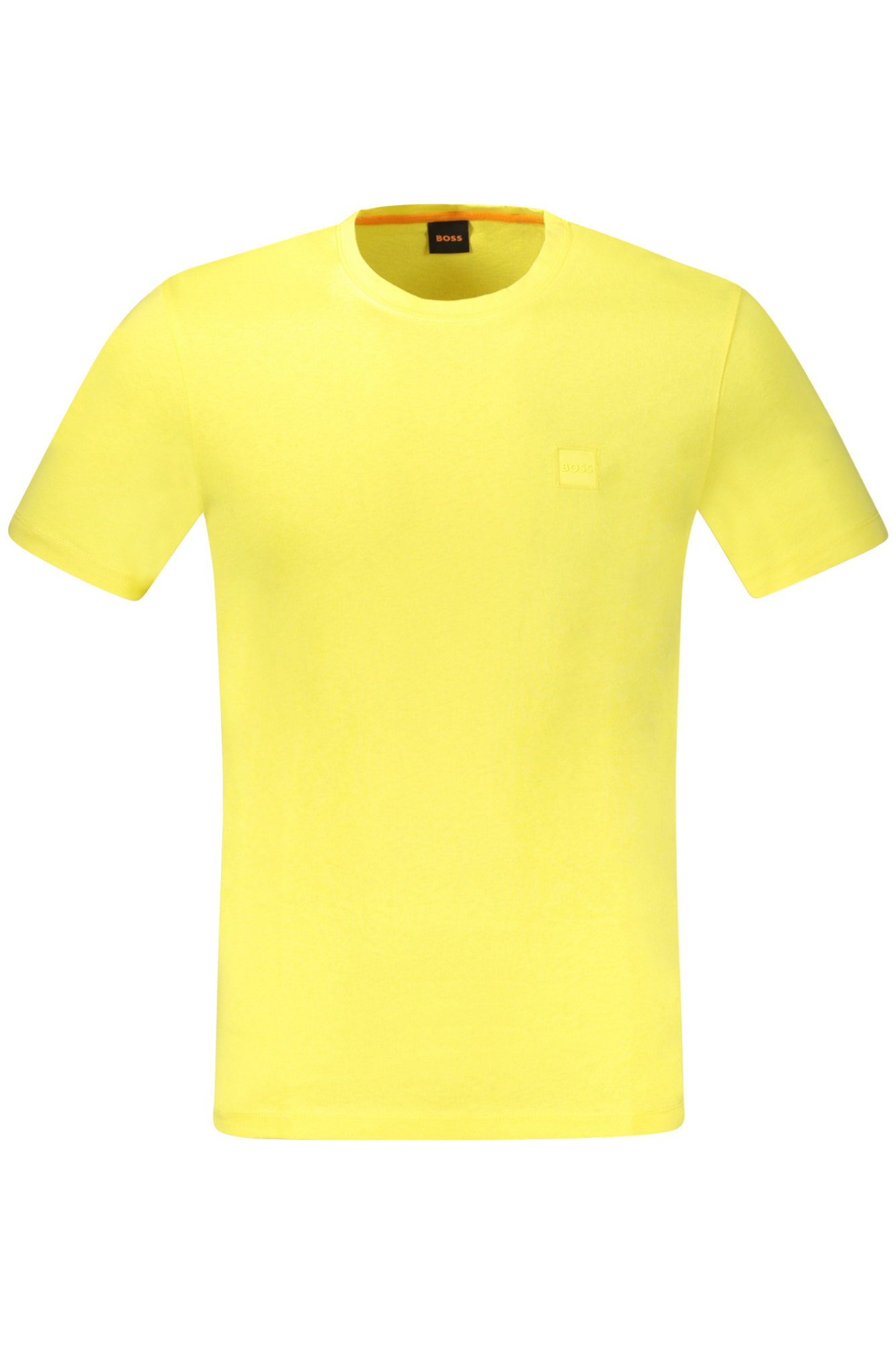HUGO BOSS T-SHIRT MANICHE CORTE UOMO GIALLO