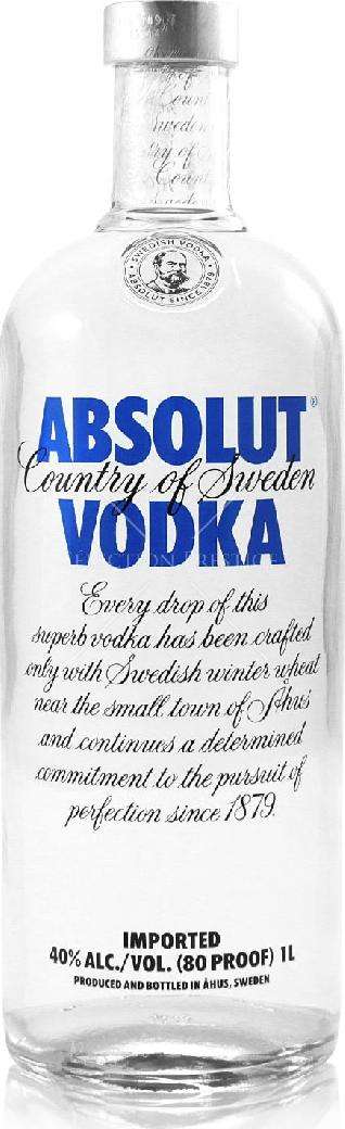 ABSOLUT VODKA BIANCA 40% 1 LT