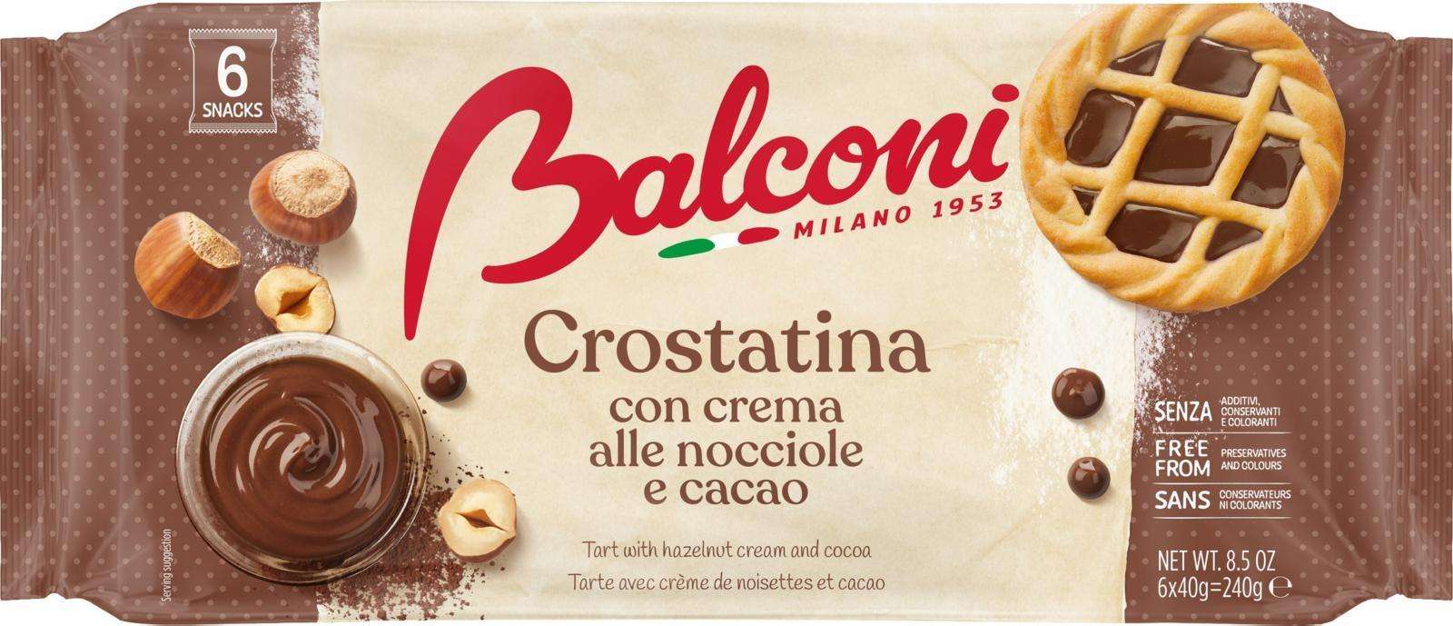 BALCONI CROSTATINA CACAO GR 240