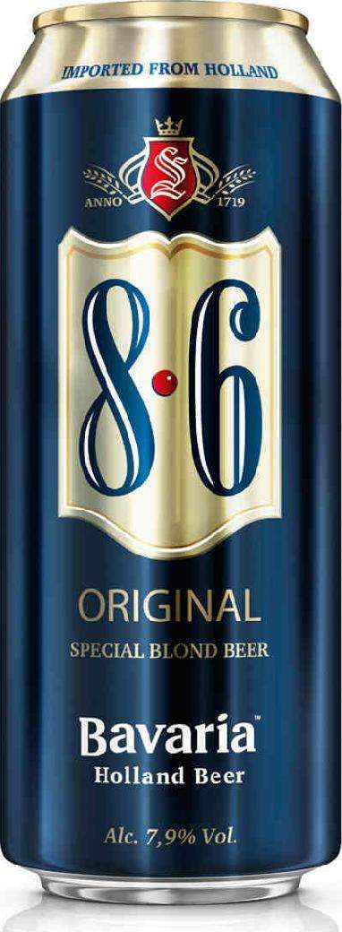 BAVARIA BIRRA 8,6 ORIGINAL D LATTINA CL 50
