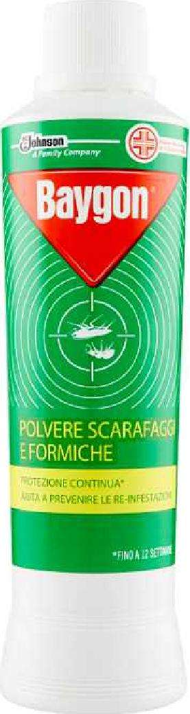 BAYGON POLVERE SCARAFAGGI & FORMICHE FLACONE GR 250