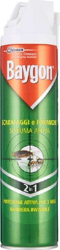 BAYGON SCHIUMA ATTIVA SCARAFAGGI & FORMICHE ML 400