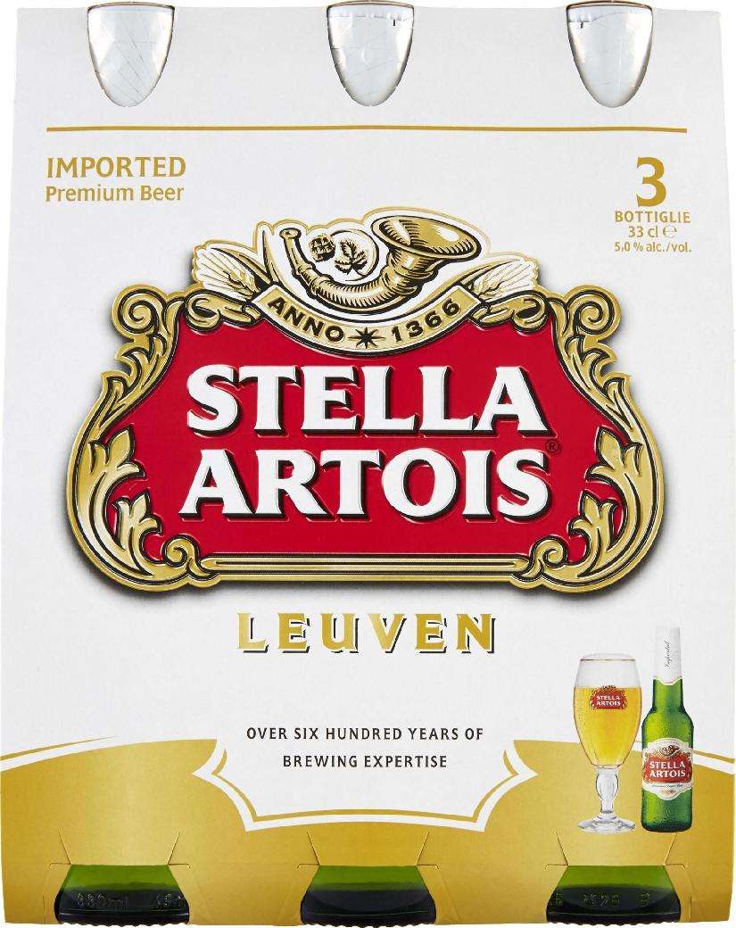 BIRRA STELLA ARTOIS 3X33 CL