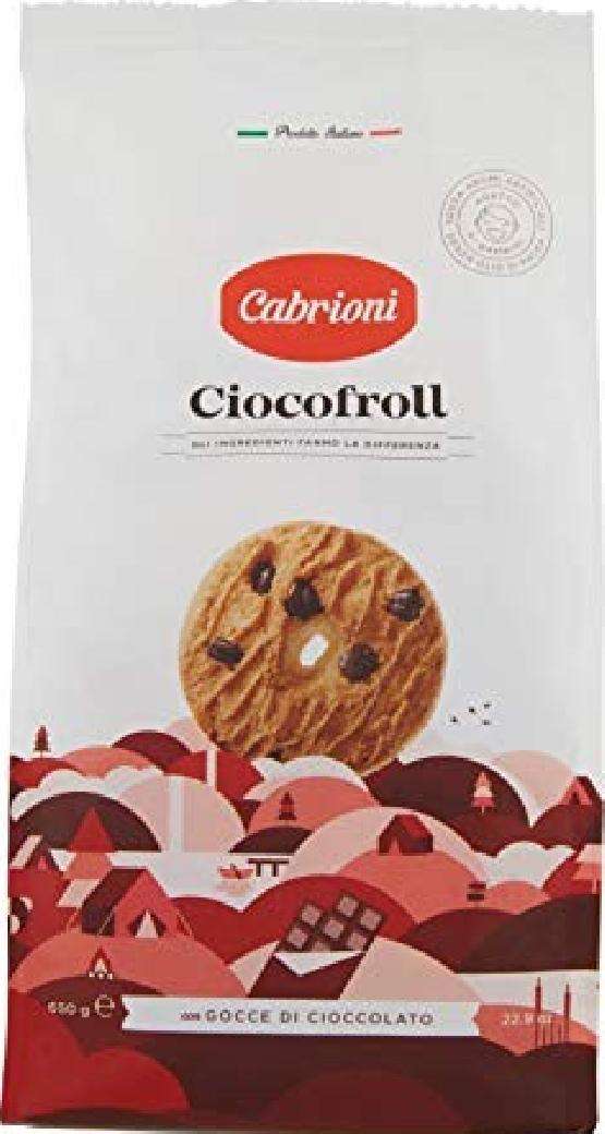 CABRIONI CIOCOFROLL BISCOTTI GR 650