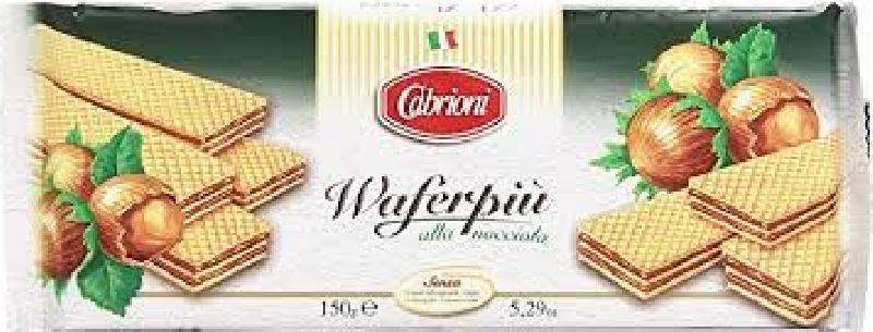CABRIONI WAFER NOCCIOLA GR 150