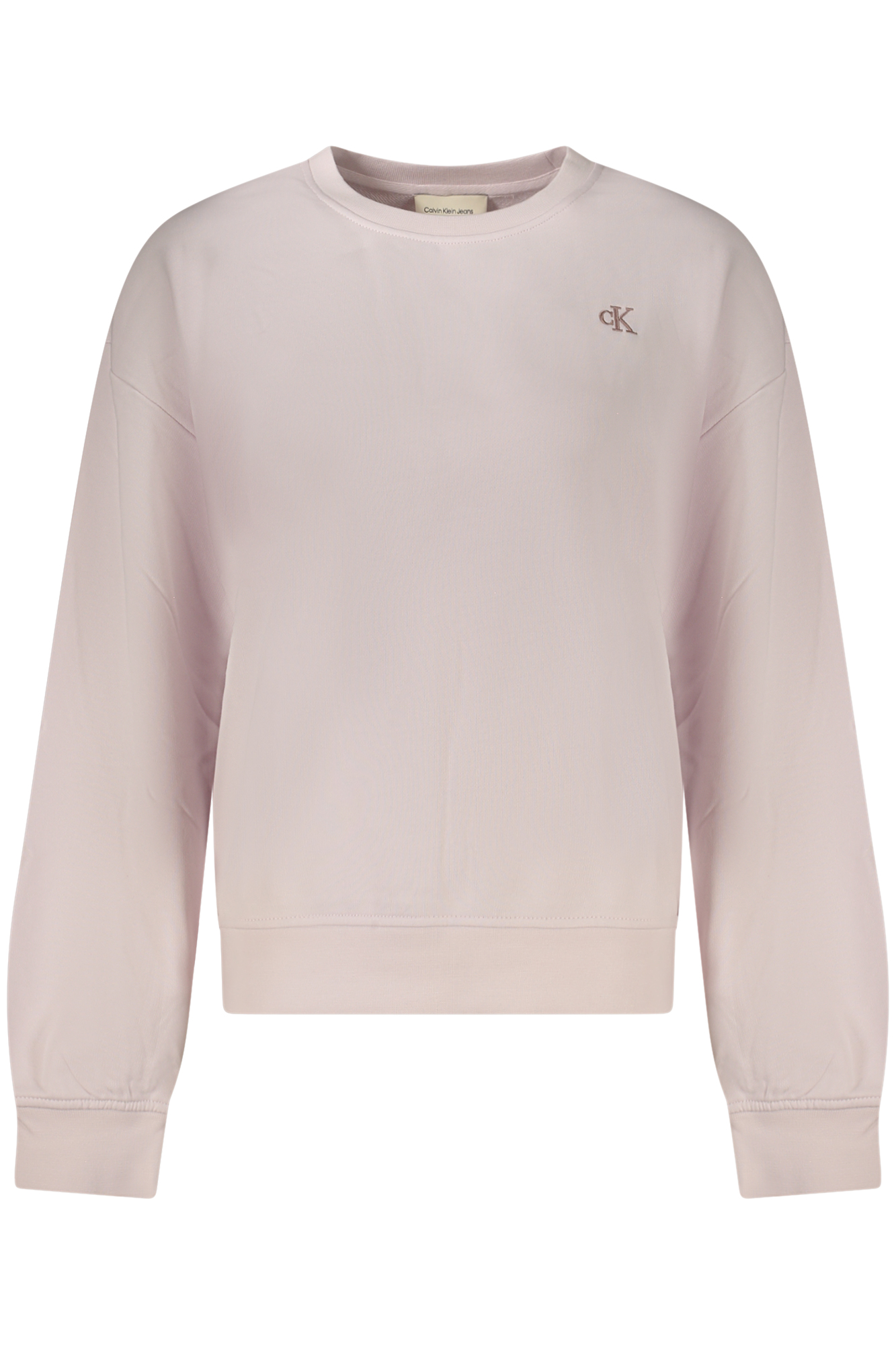 CALVIN KLEIN FELPA SENZA ZIP DONNA ROSA