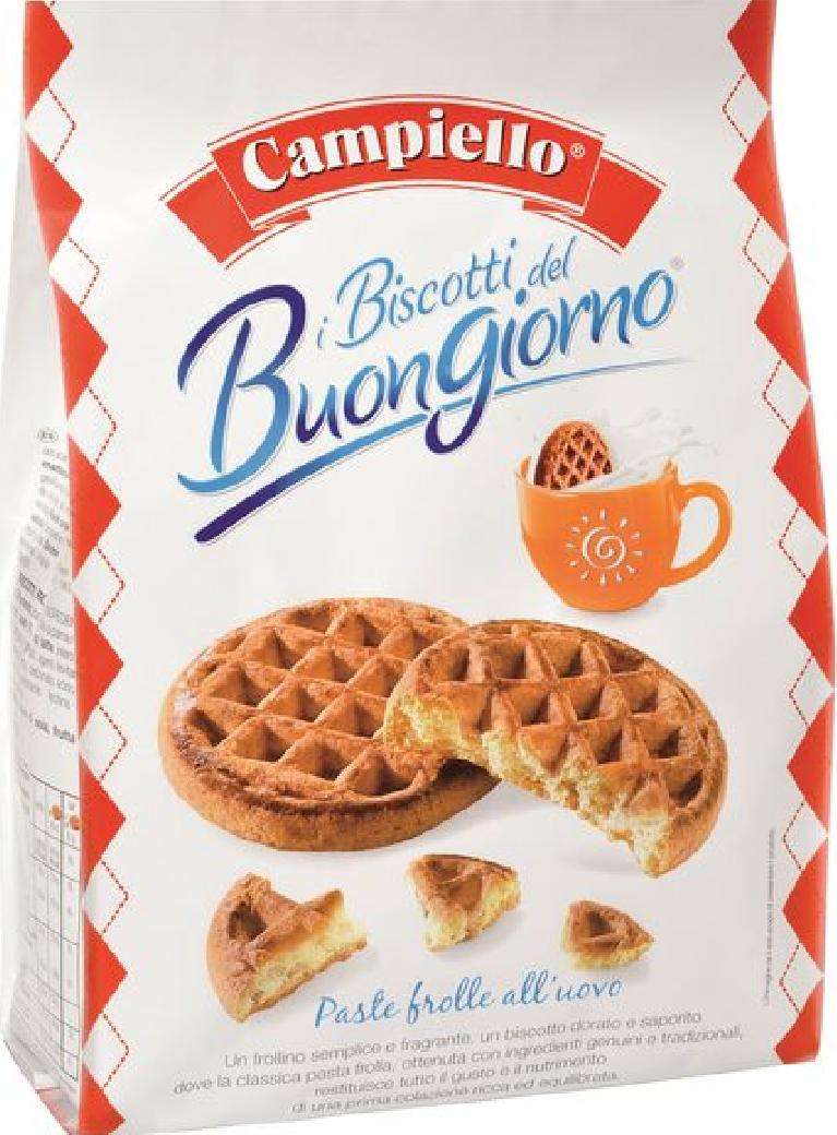 CAMPIELLO CON UOVO BISCOTTI BUONGIORNO GR 700