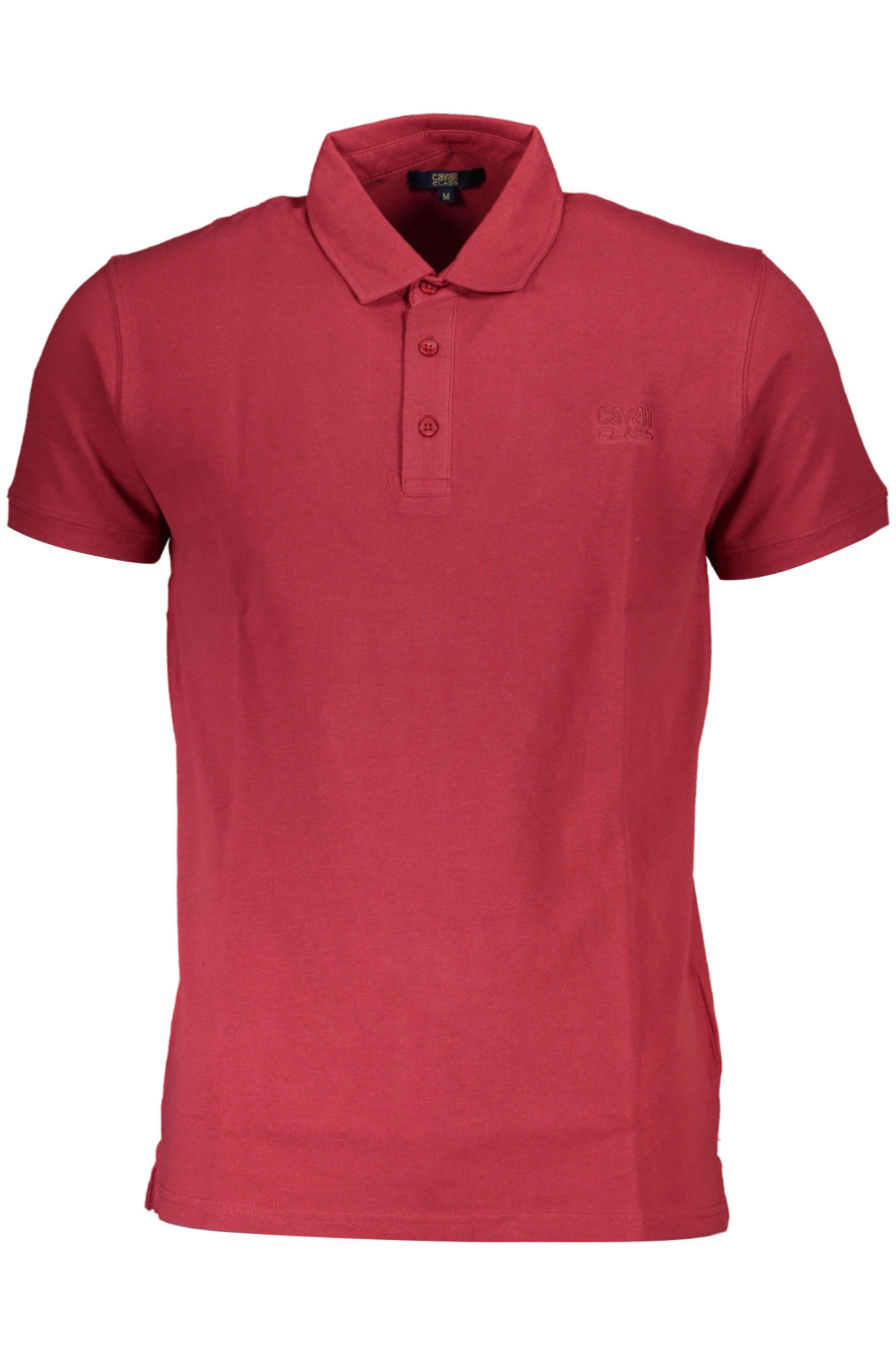 CAVALLI CLASS POLO MANICHE CORTE UOMO ROSSO