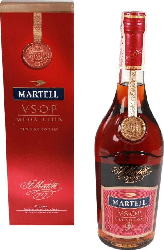 COGNAC MARTELL VSOP MEDAILLON OLD FINE 70 CL