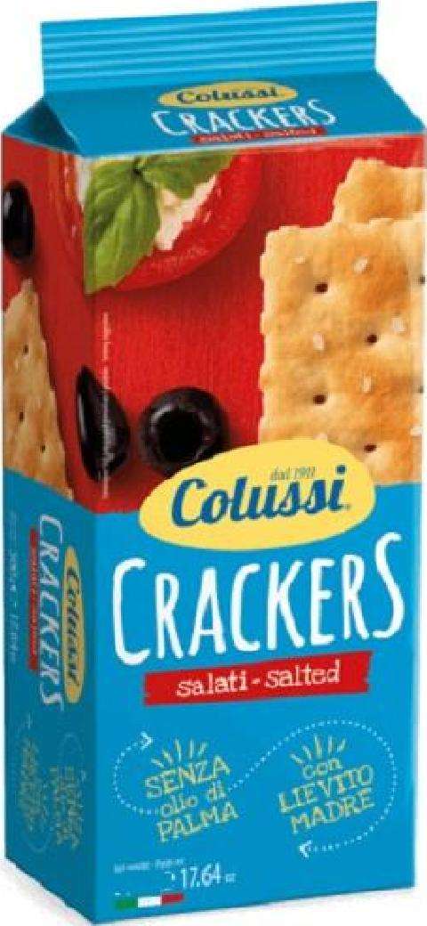 COLUSSI CRACKERS SALATI GR 500