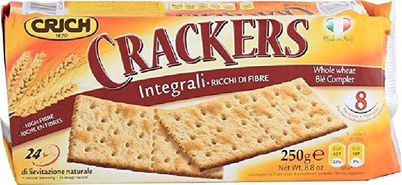 CRICH CRACKER INTEGRALE GR 250