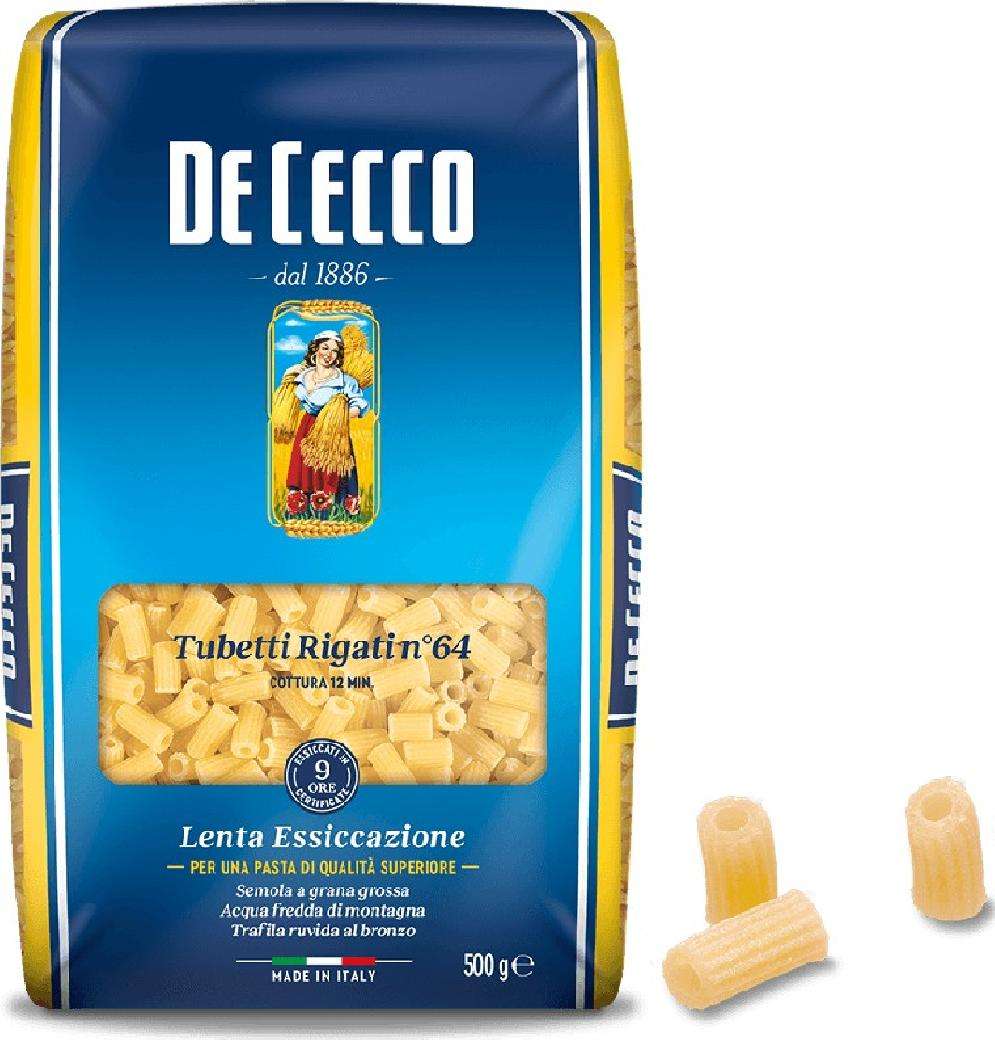 DE CECCO N 64 TUBETTI RIGATI GR 500