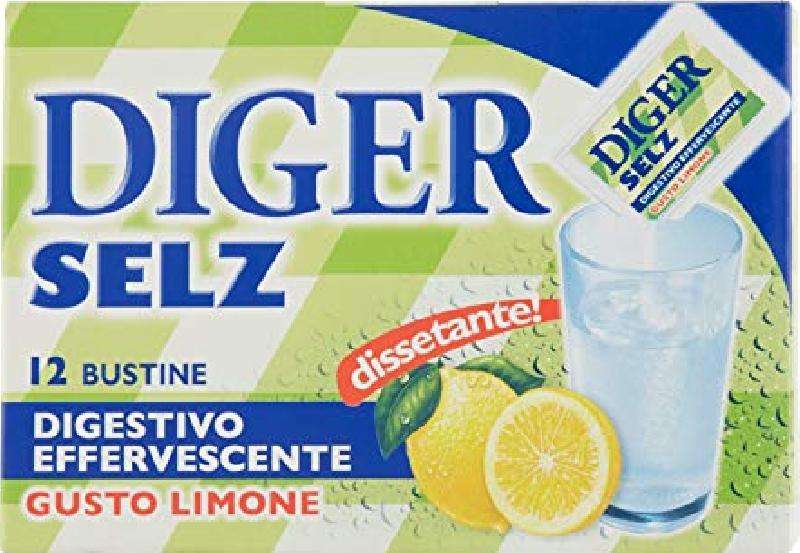 DIGER SELZ LIMONE SANPELLEGRINO CONFEZIONE DA 12 BUSTINE