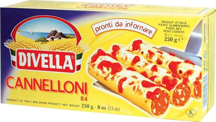 DIVELLA N 84 CANNELLONI SPECIALITA' GR 250